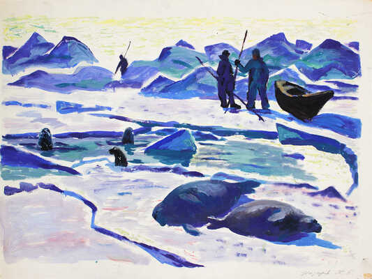 Назаров Константин Борисович. Тюленьи лунки 